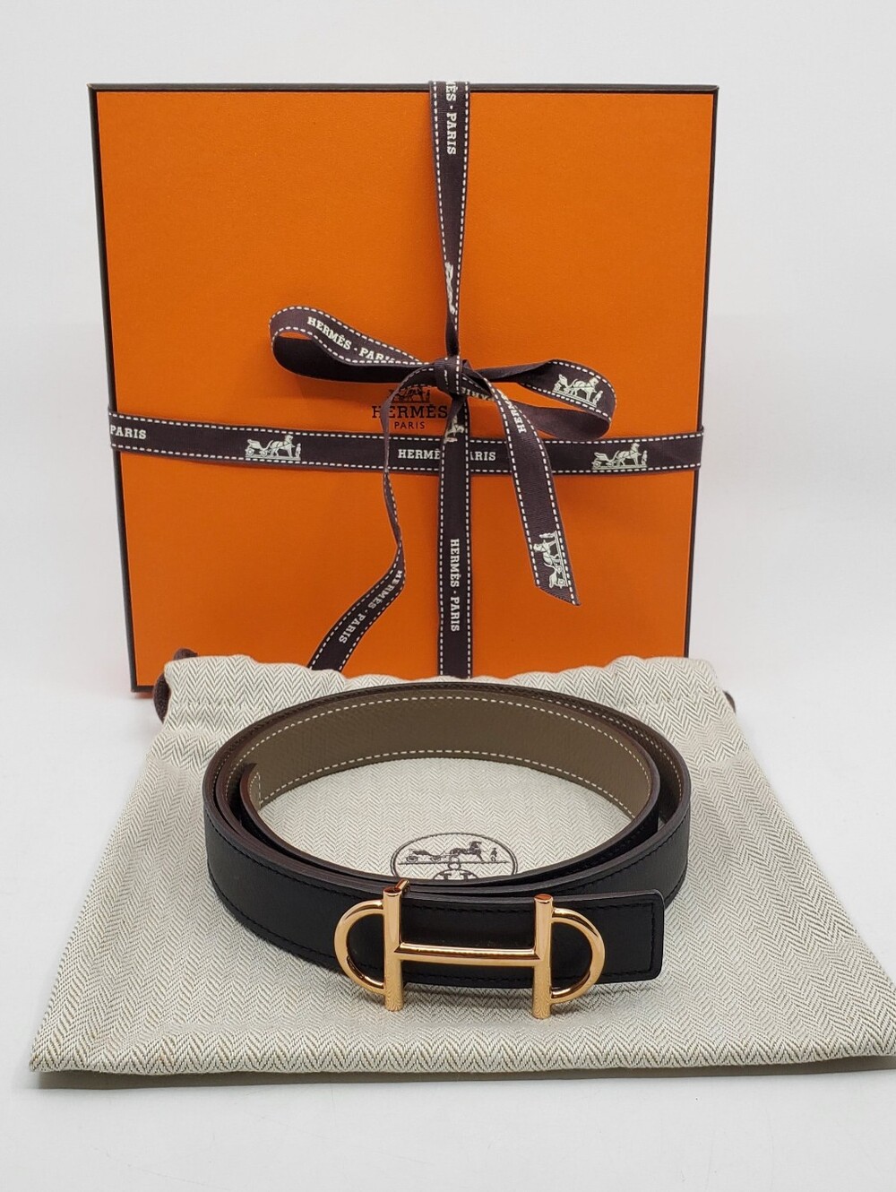 Hermes Gamma Belt 24mm Reversable Belt